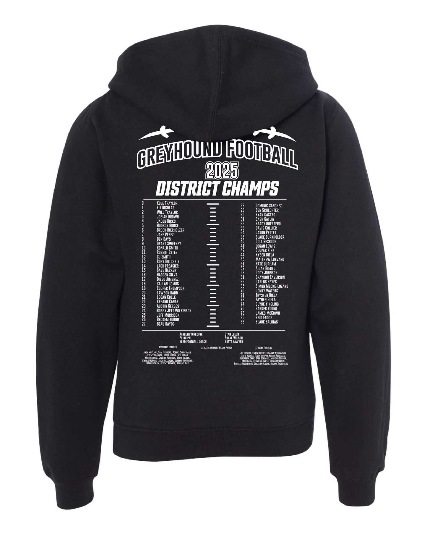 Greyhound Football 2025 Playoff Youth Hoodie
