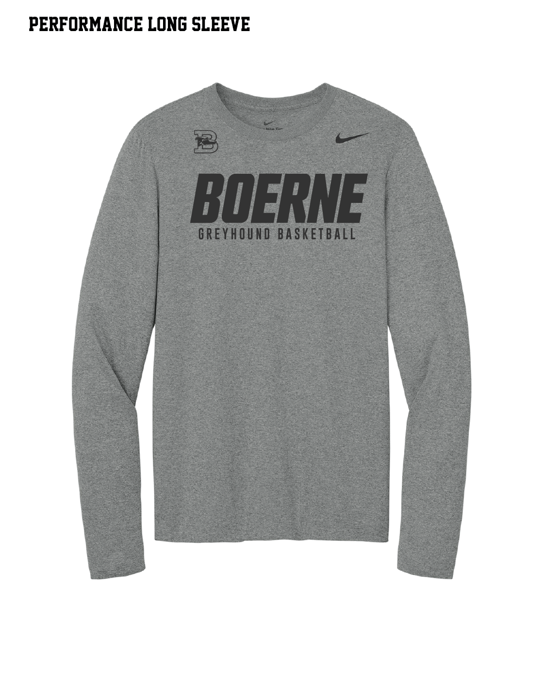 Greyhound Boys Basketball Nike Longsleeve