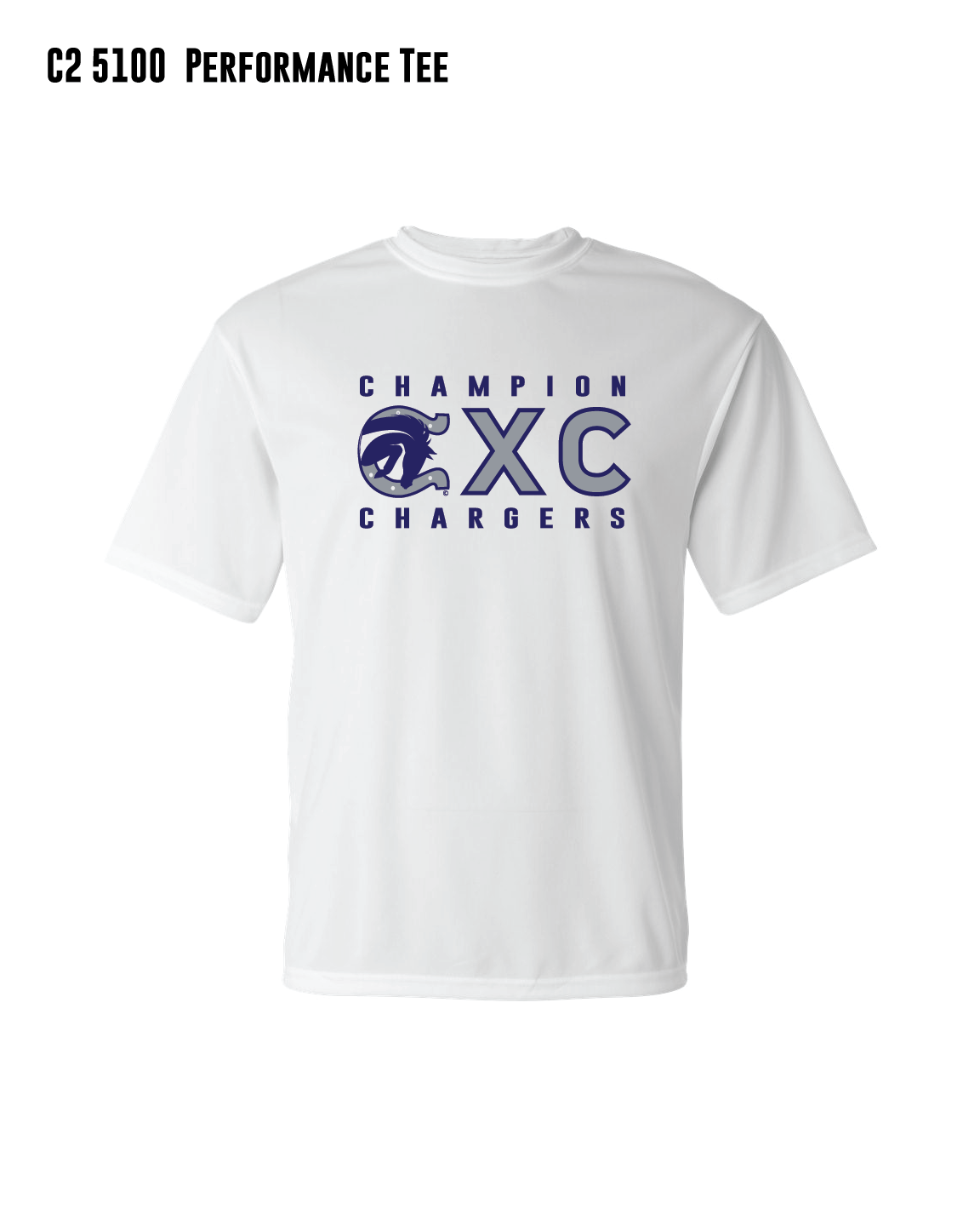 Charger Cross Country Performance Tee