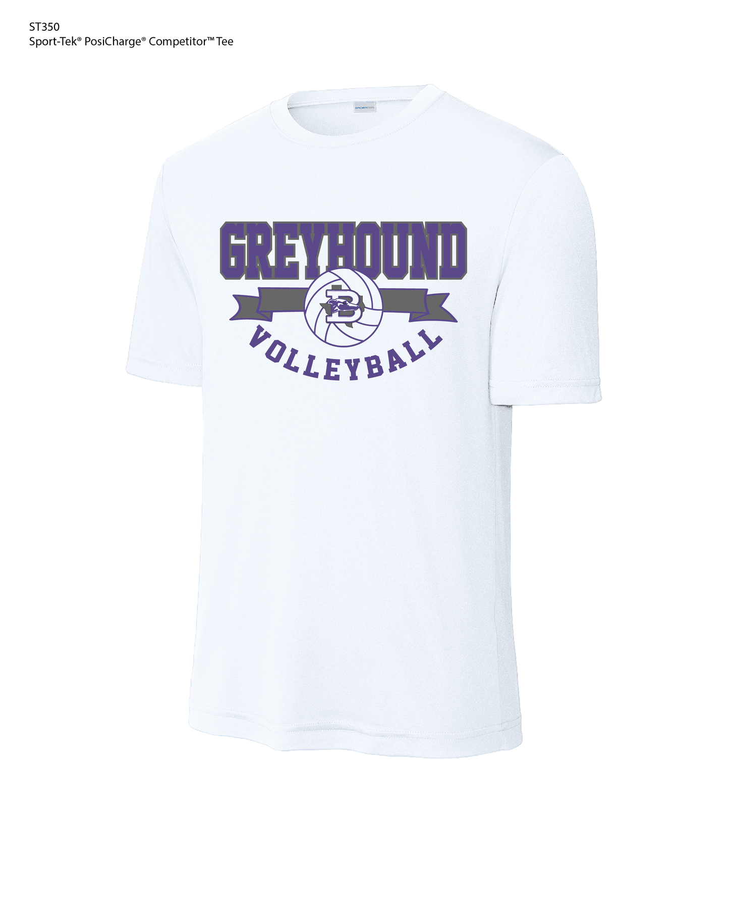 Greyhound Volleyball Performance Practice Tee