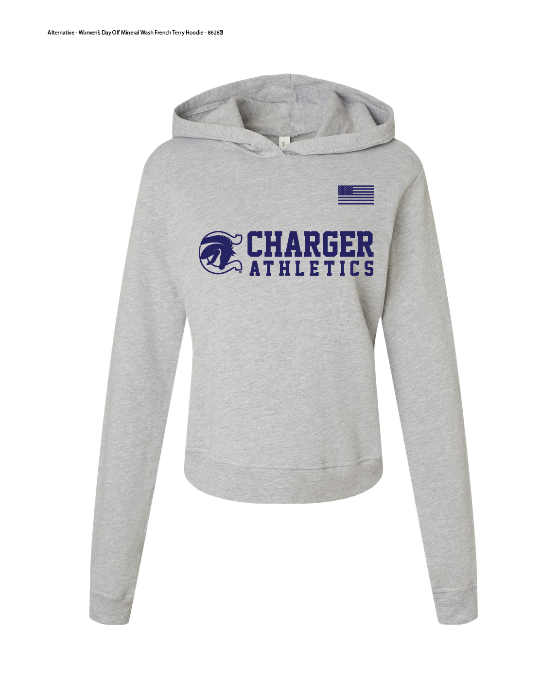 BMS South Athletics Ladies Fit Hoodie