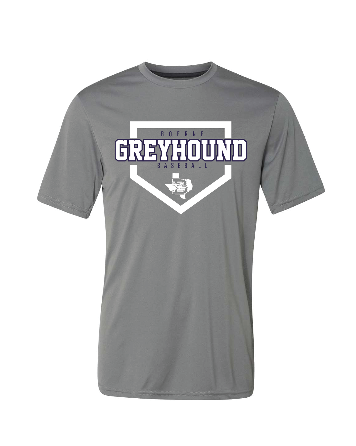 Greyhound Baseball Spirit Performance Tee