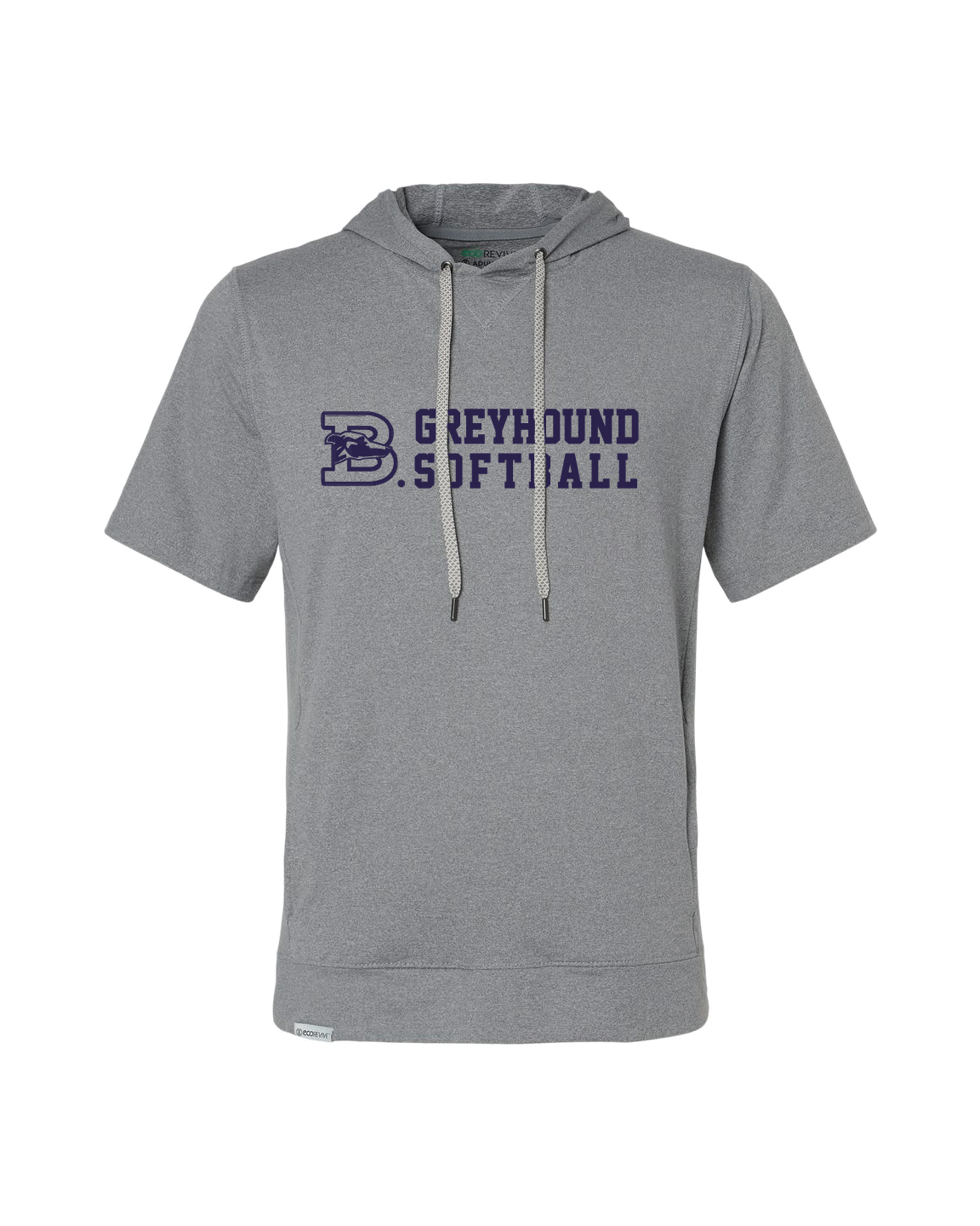 Greyhound Softball Official Short Sleeve Hoodie