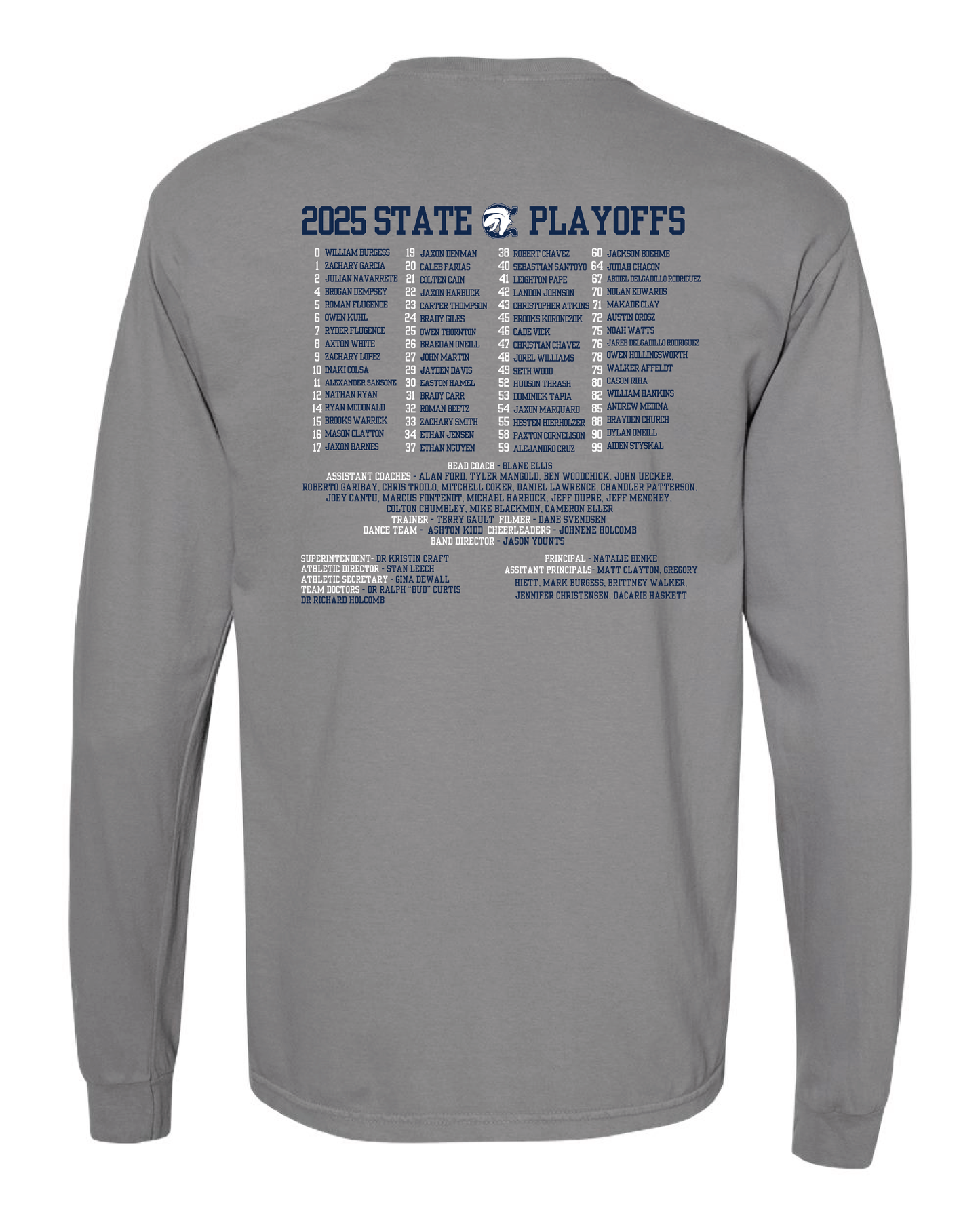 Charger Football 2025 Playoff Long Sleeve Tee