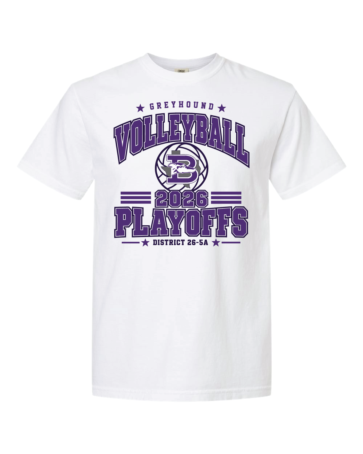 Greyhound Volleyball Playoff Tee