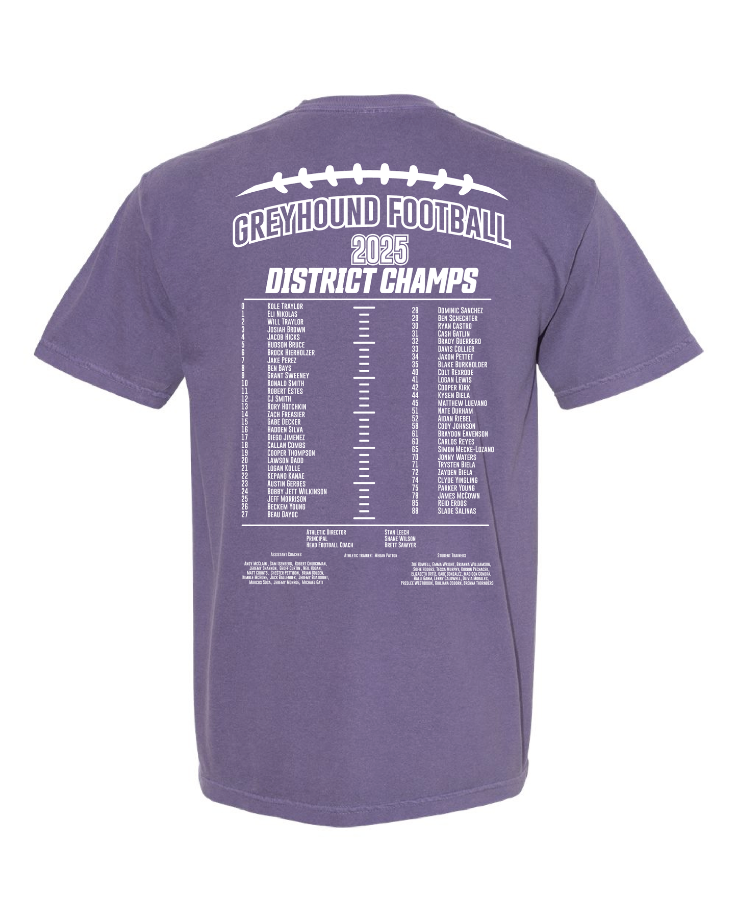 Greyhound Football 2025 Playoff Tee
