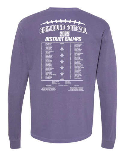 Greyhound Football 2025 Playoff Long Sleeve Tee