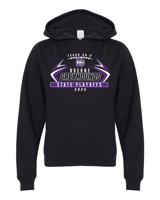 Greyhound Football 2025 Playoff Youth Hoodie