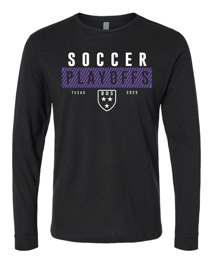 BHS Boys Soccer Playoff Cotton Long Sleeve