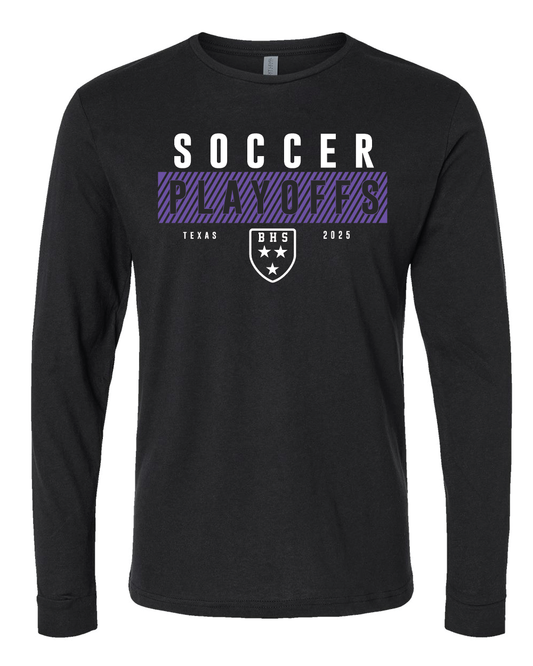 BHS Boys Soccer Playoff Cotton Long Sleeve