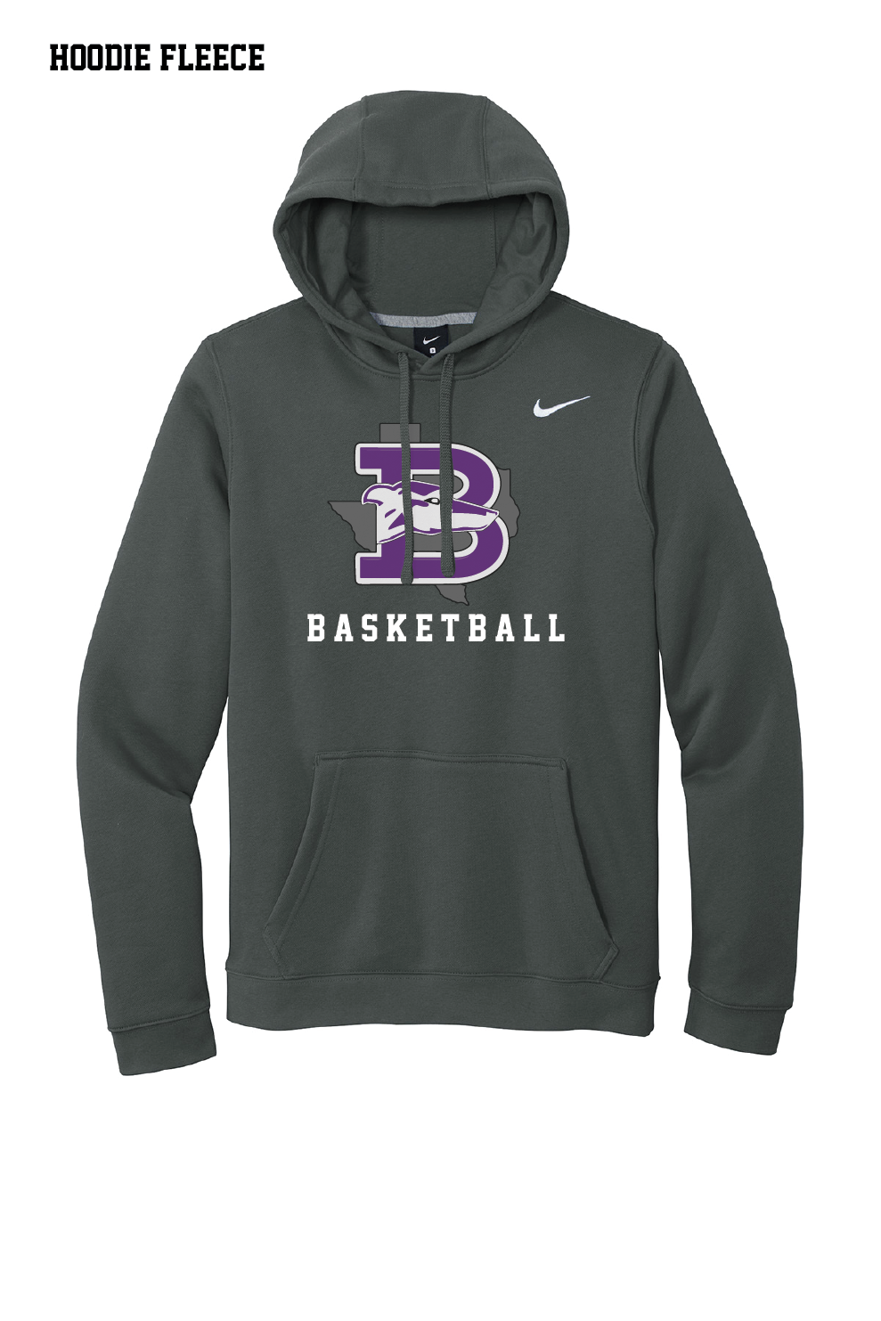 Greyhound Boys Basketball Nike Hoodie