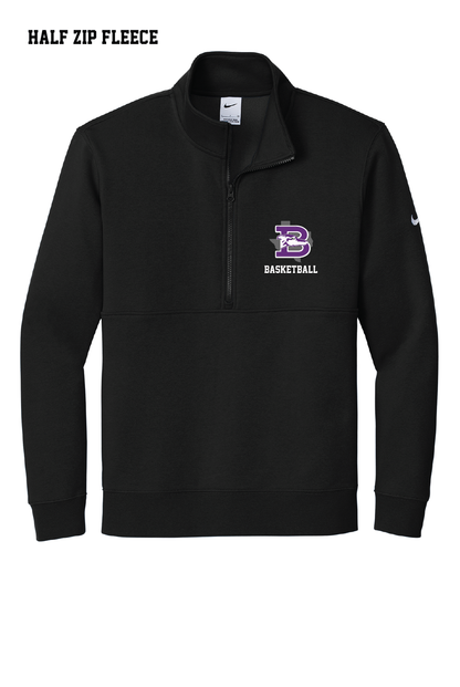 Greyhound Boys Basketball 1/2 Zip Fleece