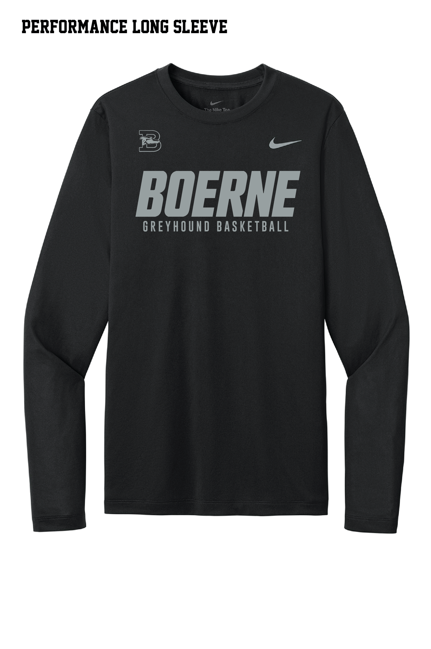 Greyhound Boys Basketball Nike Longsleeve