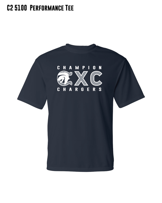 Charger Cross Country Performance Tee