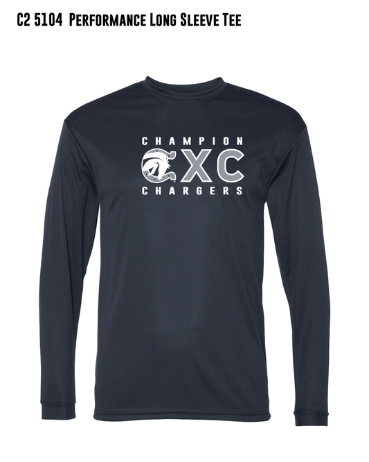 Charger Cross Country Long Sleeve Tee