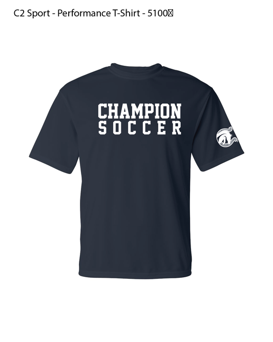 Charger Soccer Performance Practice Tee