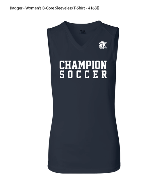 Charger Soccer Women's  Sleeveless Tee