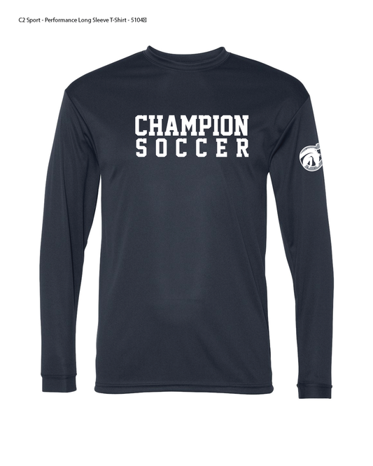 Charger Soccer Long Sleeve Practice Tee