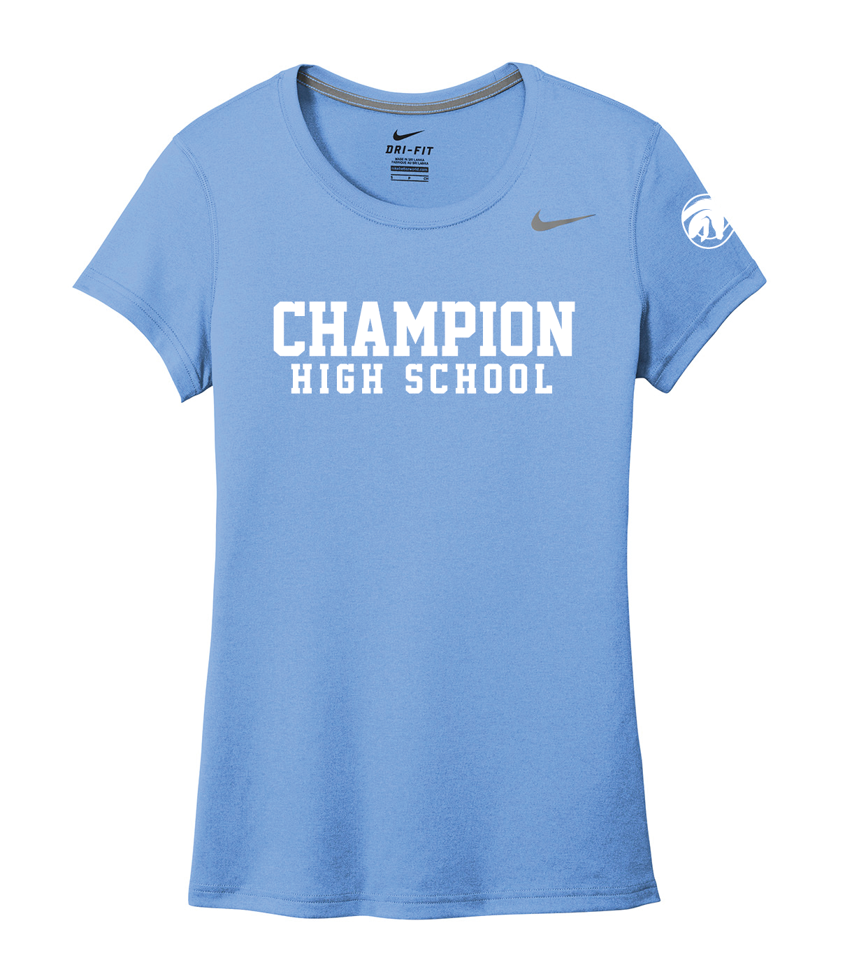 Charger Girls Soccer Nike Tee