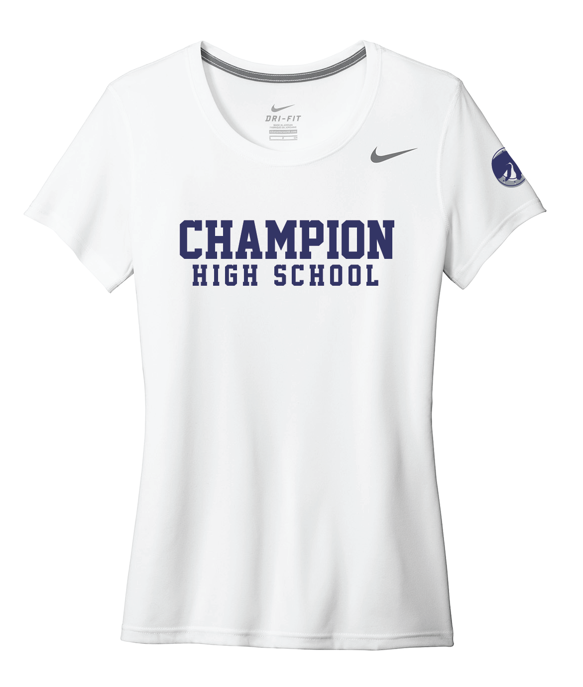 Charger Girls Soccer Nike Tee