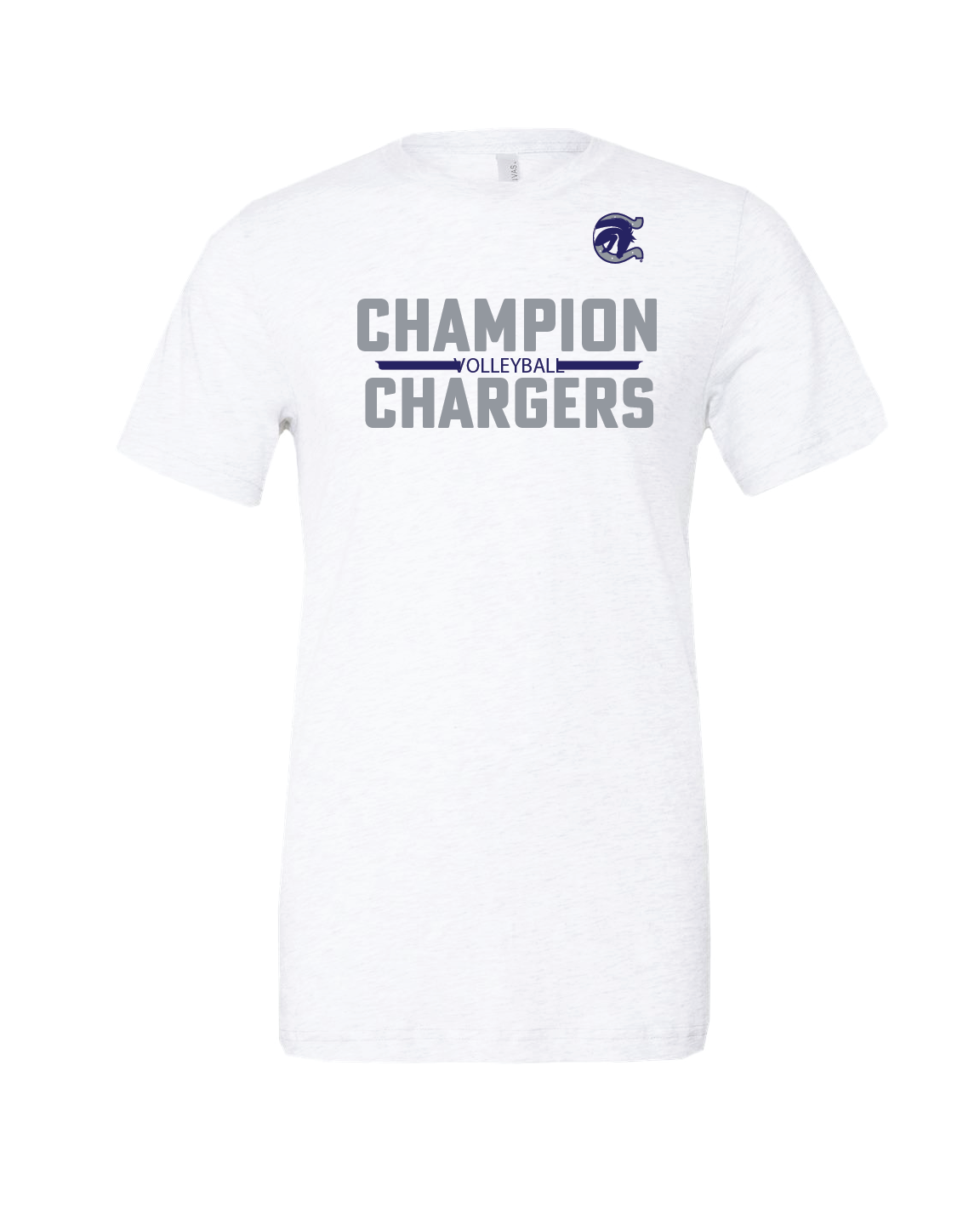 Charger Volleyball Triblend Practice Tee