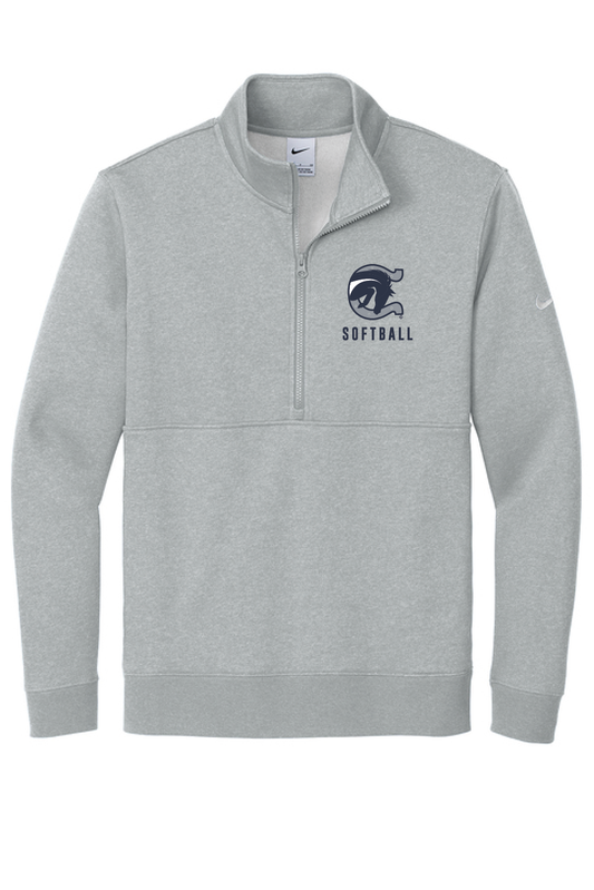 Charger Softball Nike 1/2 Zip Fleece