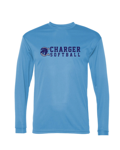 Charger Softball Long Sleeve Permormance Tee