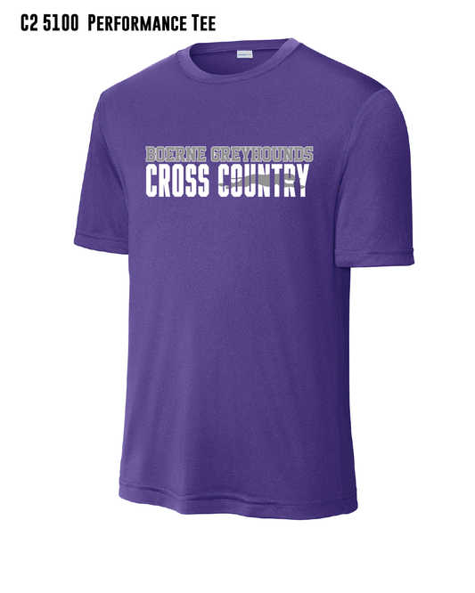 Greyhound Cross Country Performance Tee