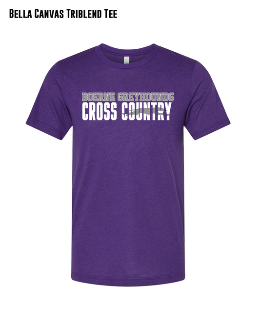 Greyhound Cross Country Triblend Tee