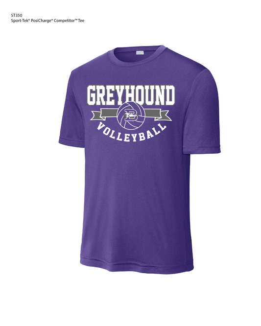 Greyhound Volleyball Performance Practice Tee