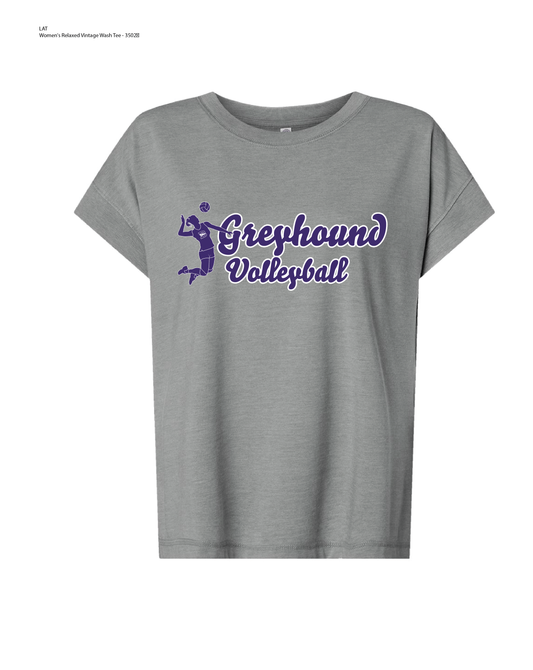 Greyhound Volleyball Ladies Tee