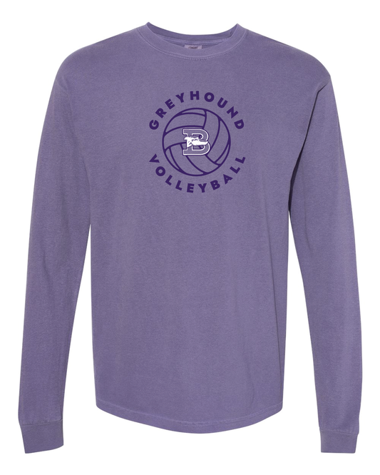 BMSN Volleyball Comfort Colors Long Sleeve
