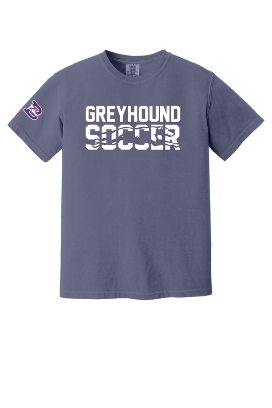 Greyhound Soccer Comfort Color Tee