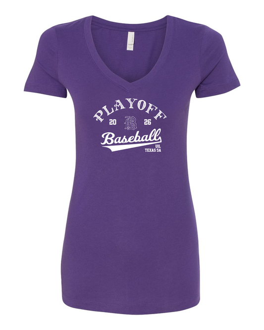 Greyhound Baseball Playoffs Ladies Tee