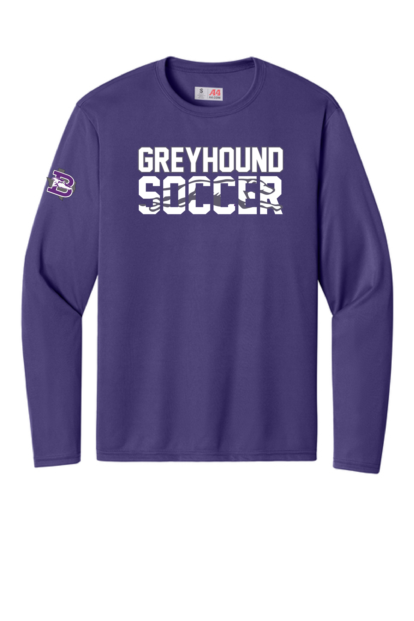 Greyhound Soccer Performance L/S Tee