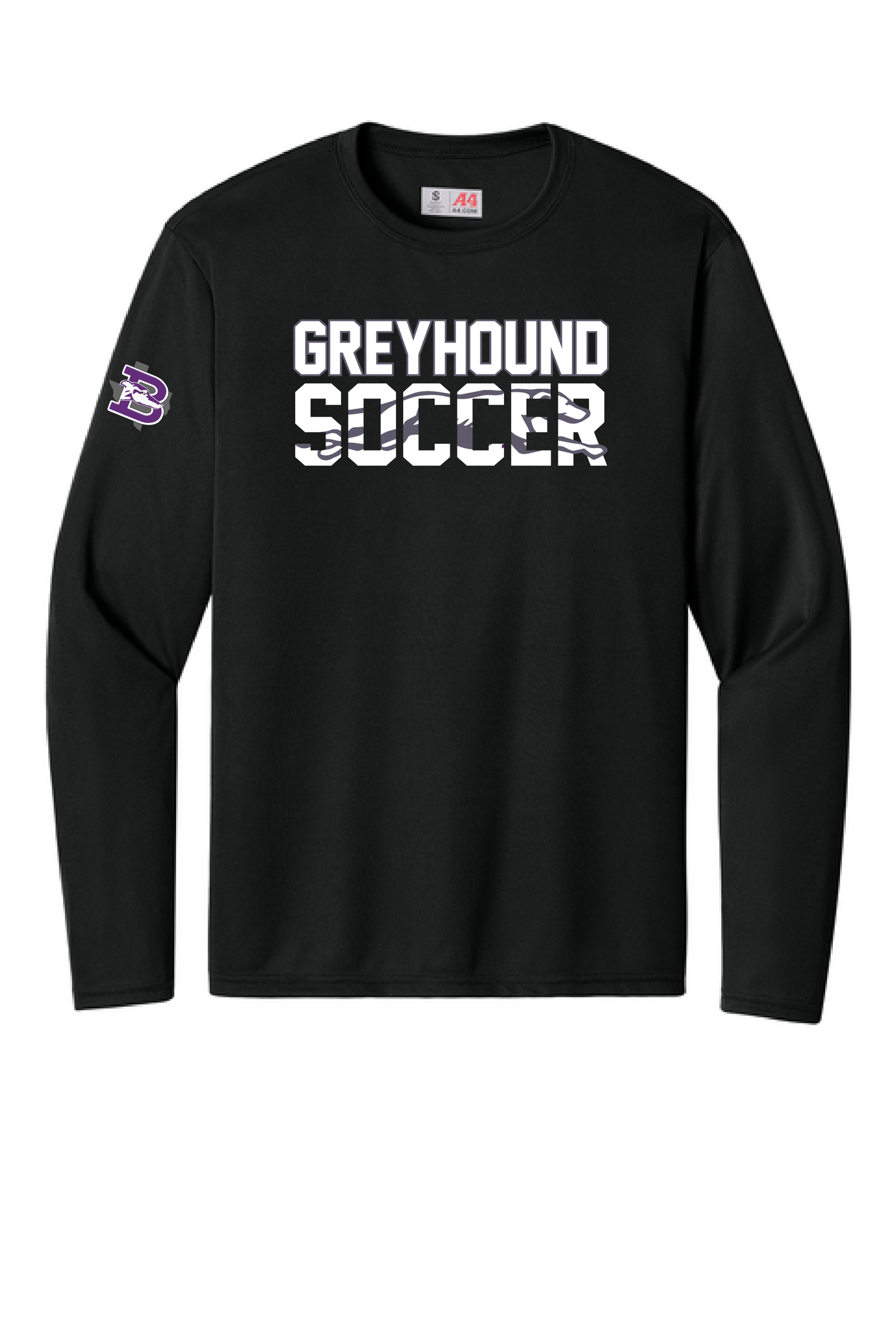 Greyhound Soccer Performance L/S Tee